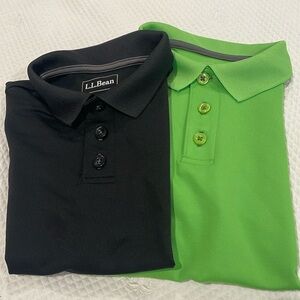 2 LLBean Polo Style shirts size 6x-7